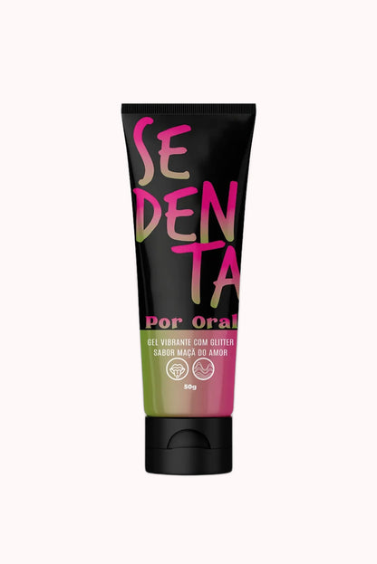 Gel Deslizante 50G – Sedenta por Oral Maçã do Amor – Doce Malícia