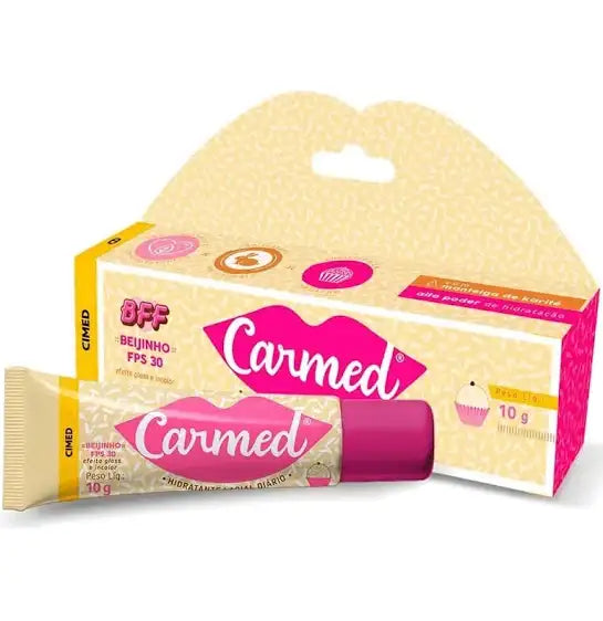 Carmed Fini Beijos Hidratante Labial com Cor 10g