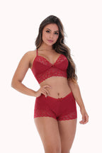 Short Doll em liganete e renda – Doce Malícia