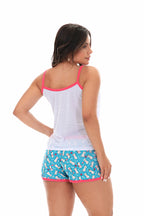 Short doll Rayara em Branco – Doce Malícia