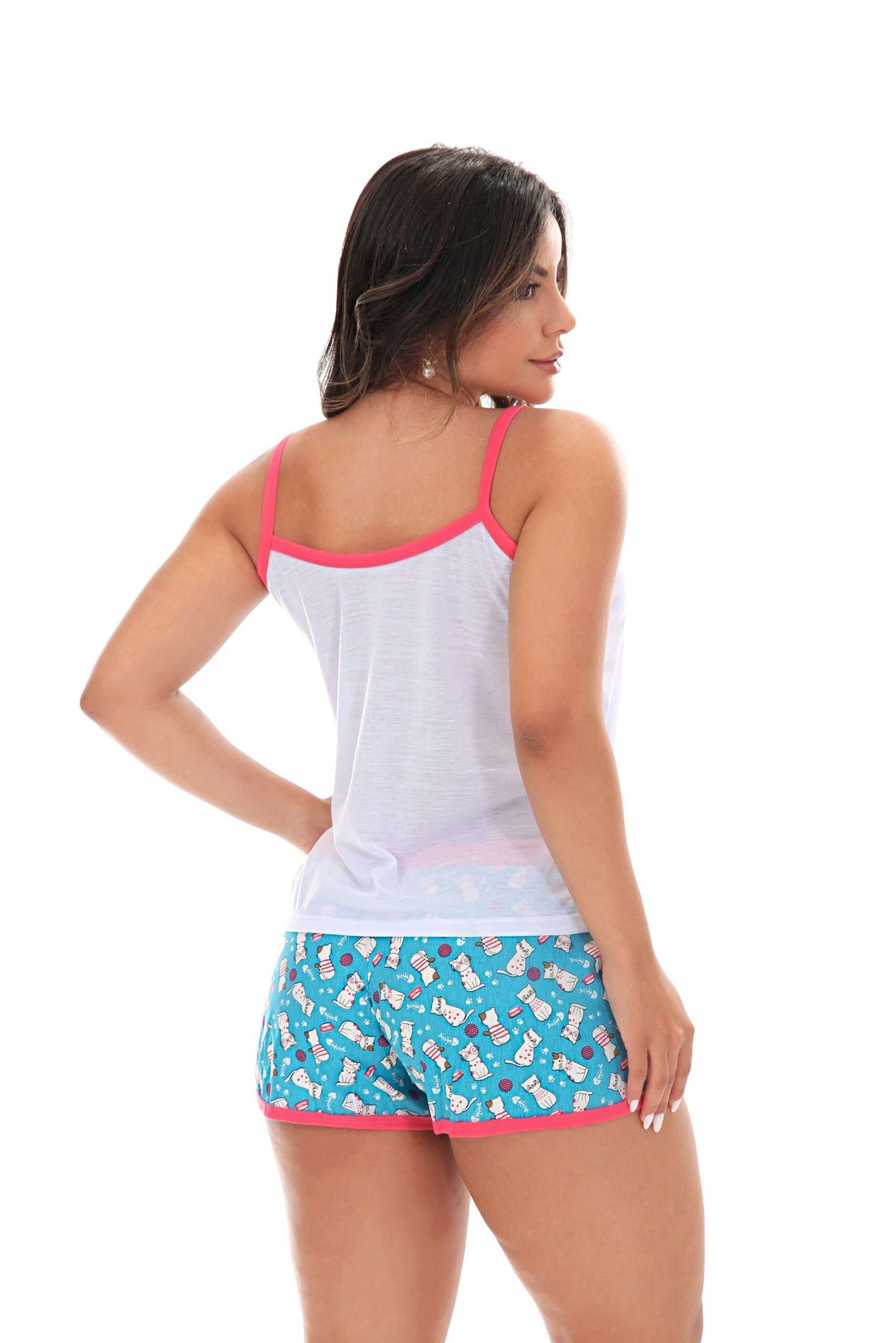 Short doll Rayara em Branco – Doce Malícia