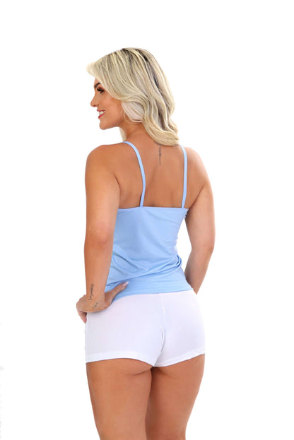 Short Doll Feminino em Branco – Doce Malícia