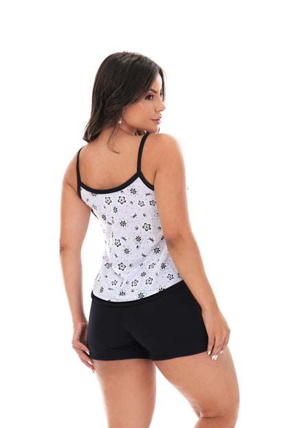 Short Doll Michelle em azul – Doce Malícia