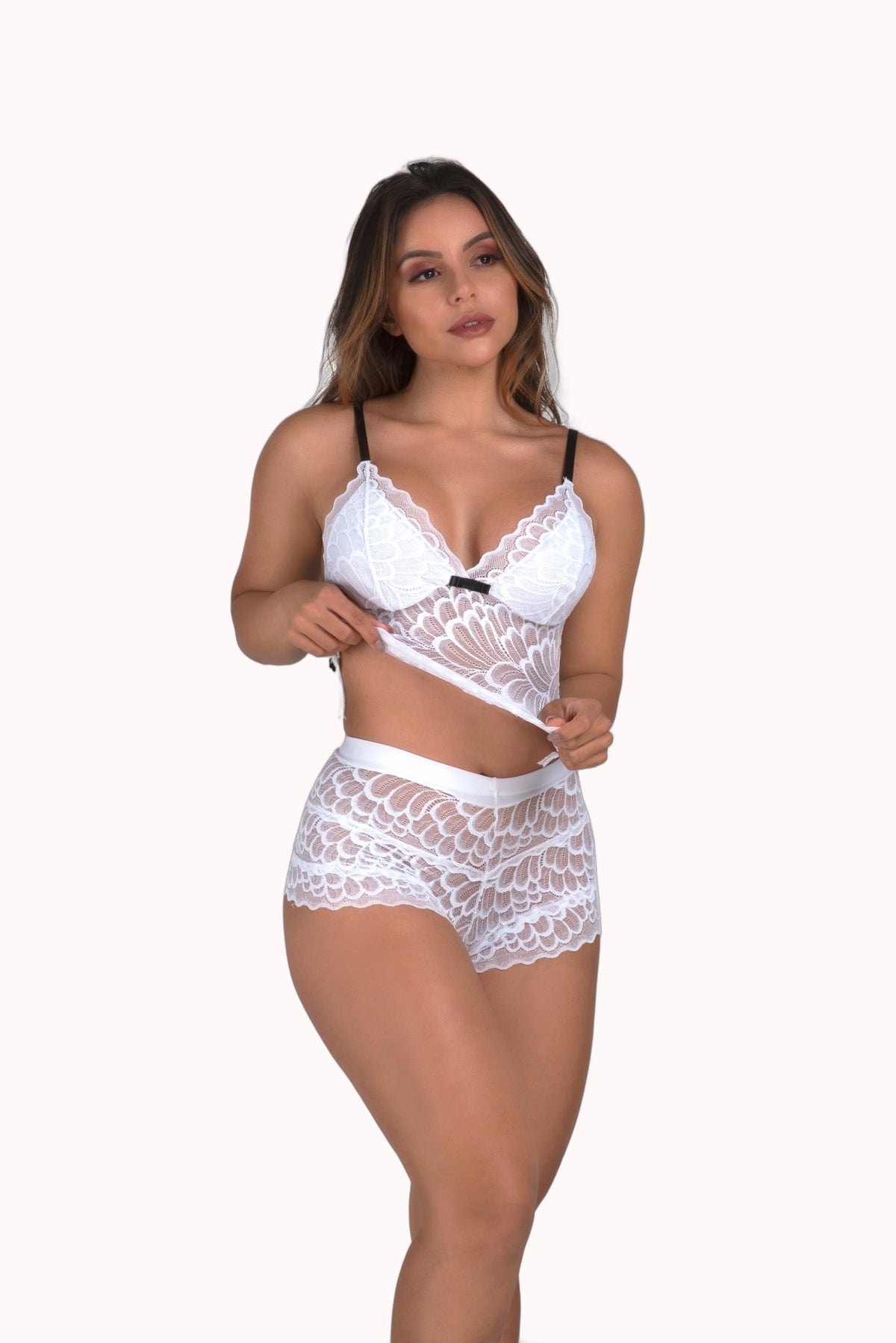 Short Doll sexy em renda – Doce Malícia