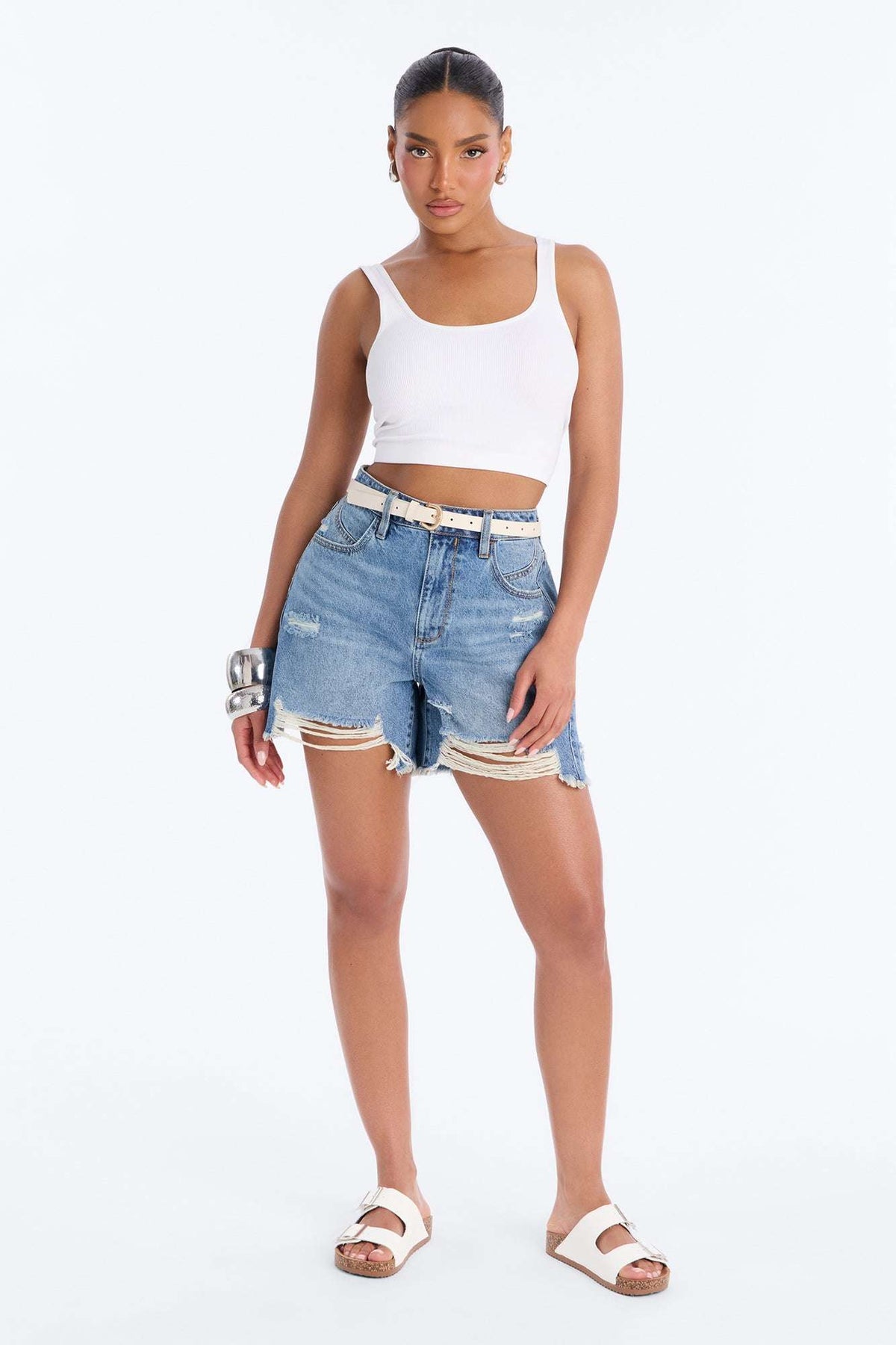 Short Feminino Branco – Doce Malícia