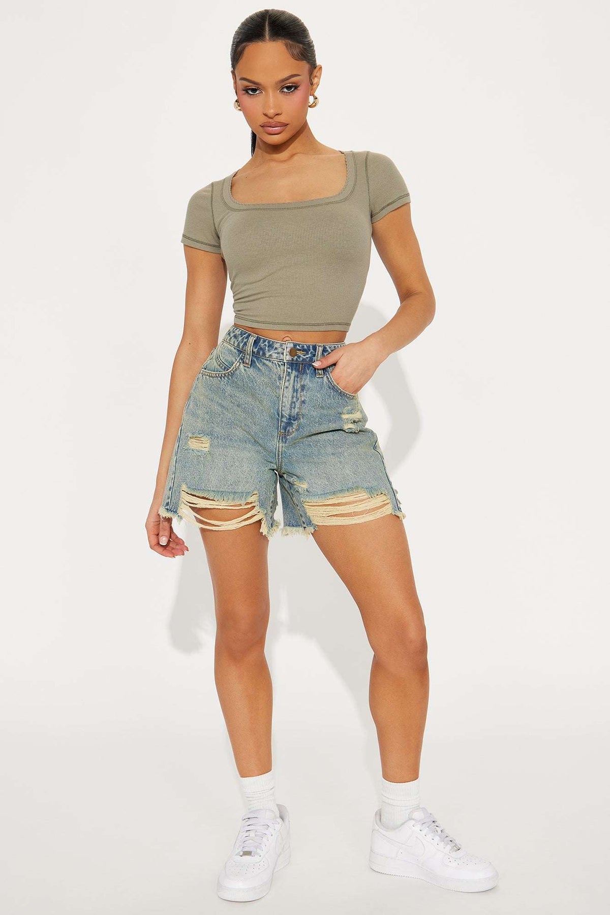 Short Feminino Branco – Doce Malícia