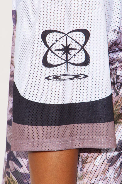 Short Feminino Estampado Decote V Preto – Doce Malícia