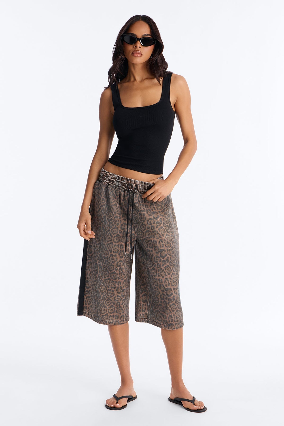 Short Feminino Estampado Listrado – Doce Malícia