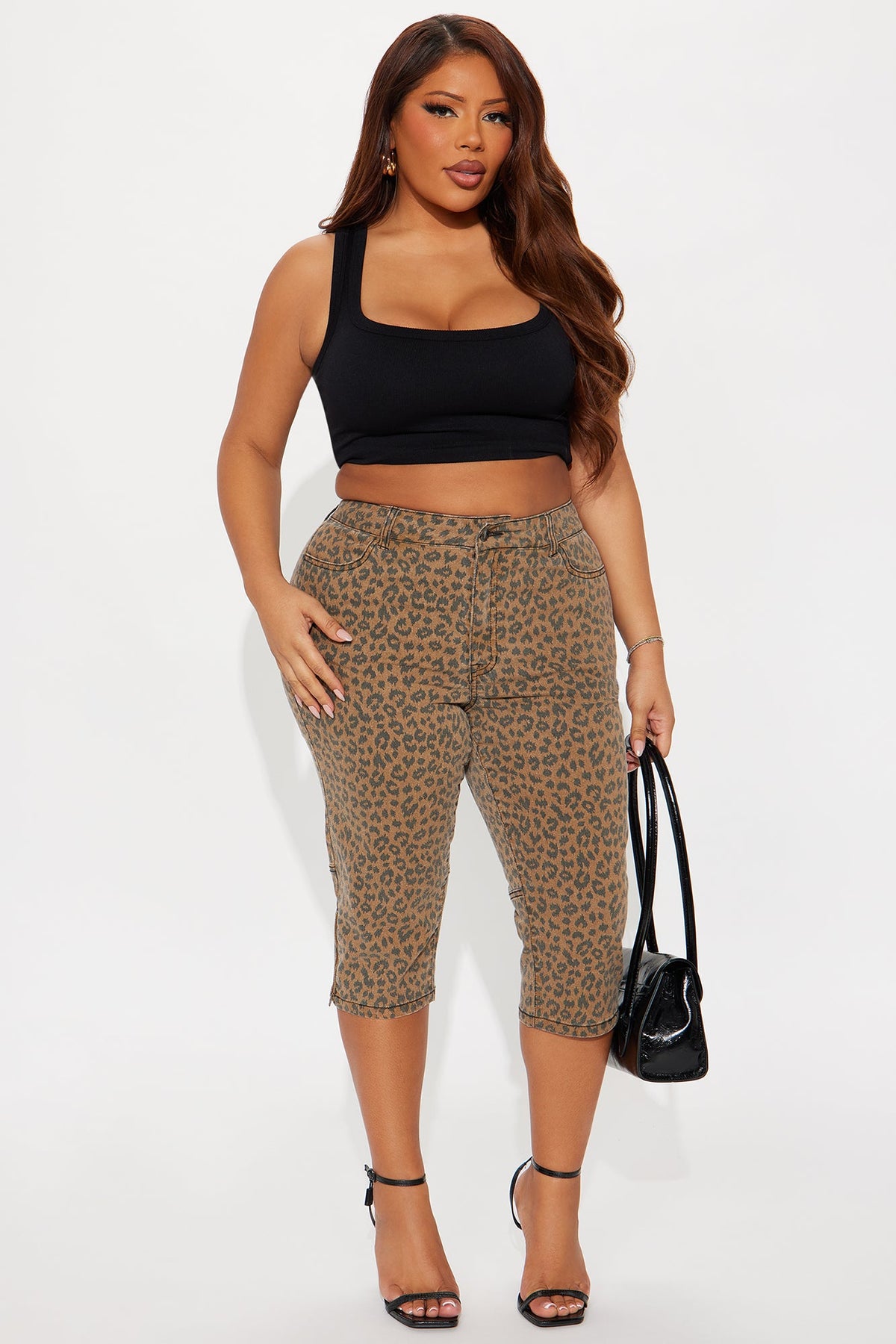 Short Feminino Estampado Marrom – Doce Malícia