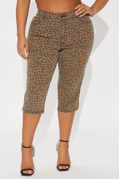 Short Feminino Estampado Marrom – Doce Malícia