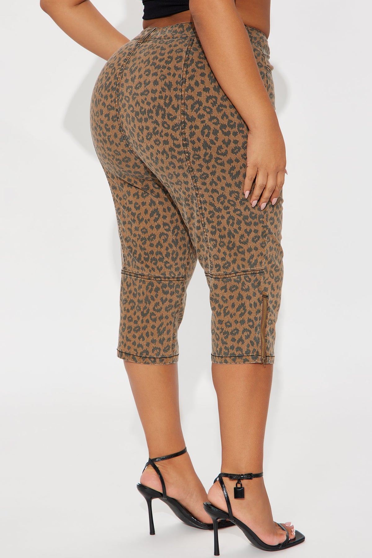 Short Feminino Estampado Marrom – Doce Malícia