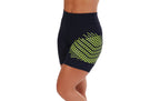 Short Fitness curto com estampa neon em Preto – Doce Malícia