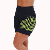 Short Fitness curto com estampa neon – Doce Malícia