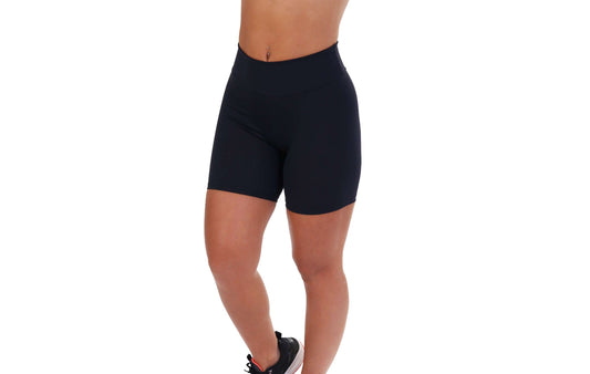 Short Fitness Preto em Preto – Doce Malícia