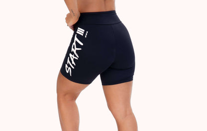 Short Fitness Preto curto – Doce Malícia