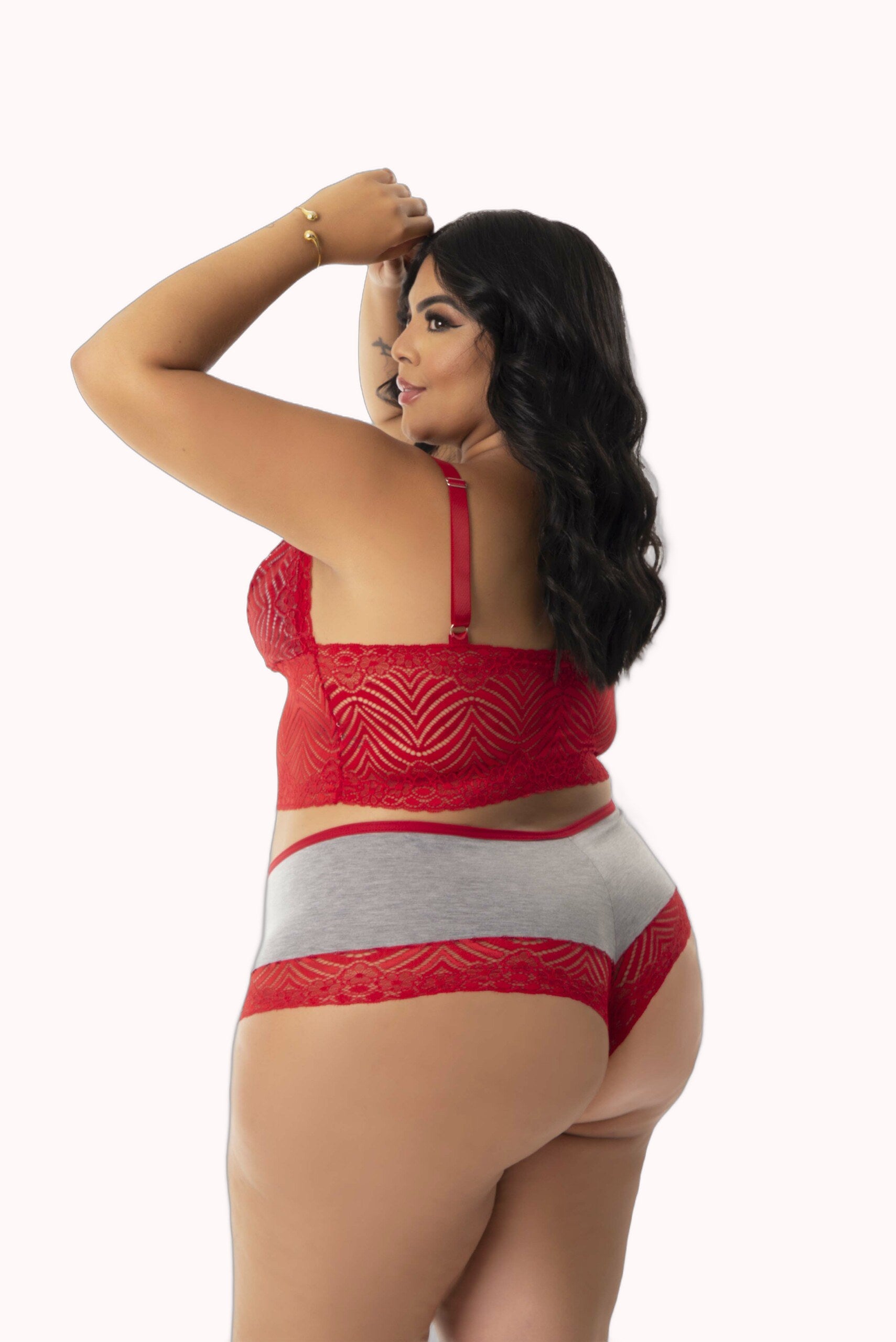 Short Doll Amamentação com Renda Plus Size – Doce Malícia
