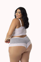 Short Doll Amamentação com Renda Plus Size – Doce Malícia