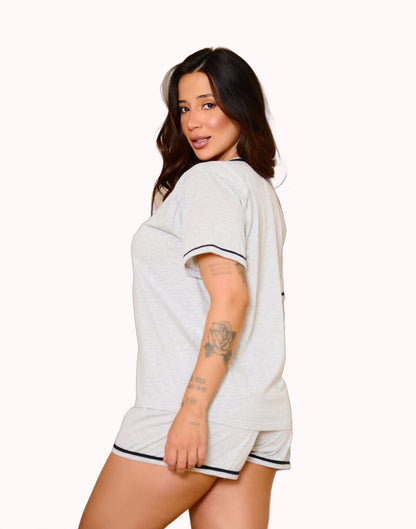Short Doll Americano Manga Curta Feminino – Doce Malícia