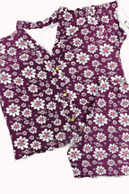 Short Doll Americano Curto em Suede Estampado – Doce Malícia