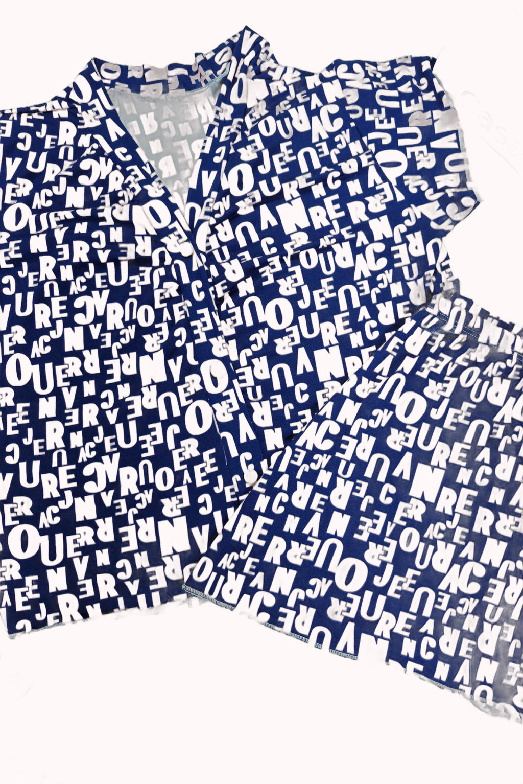 Short Doll Americano Curto em Suede Estampado – Doce Malícia