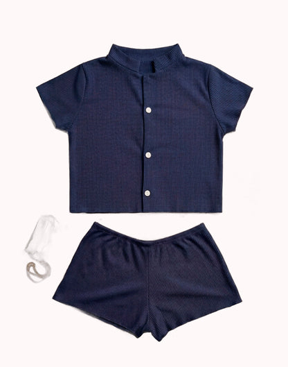 Short Doll Canelado Americano – Doce Malícia