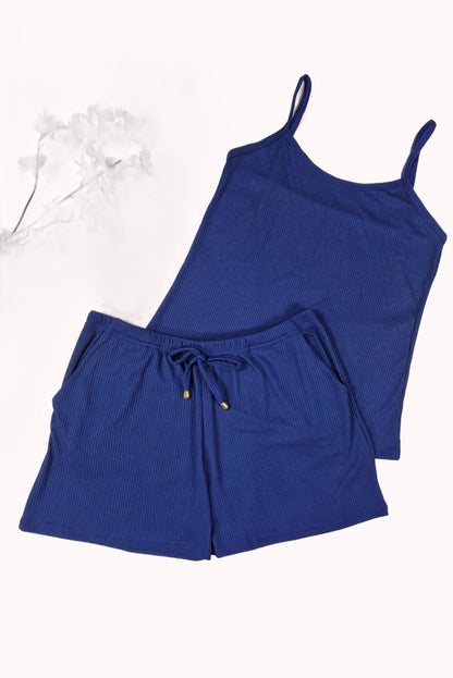 Short Doll Canelado com Bolso – Doce Malícia