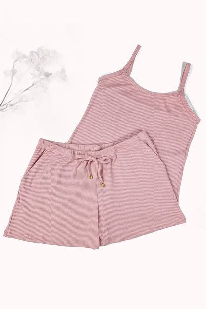 Short Doll Canelado com Bolso – Doce Malícia