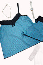 Short doll de liganete em poá – Doce Malícia