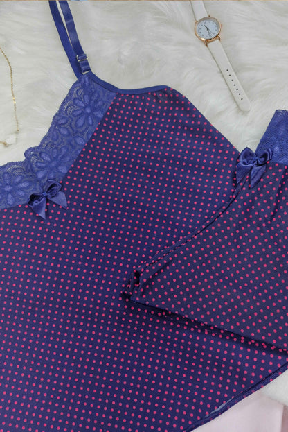 Short doll de liganete em poá em Teos – Doce Malícia