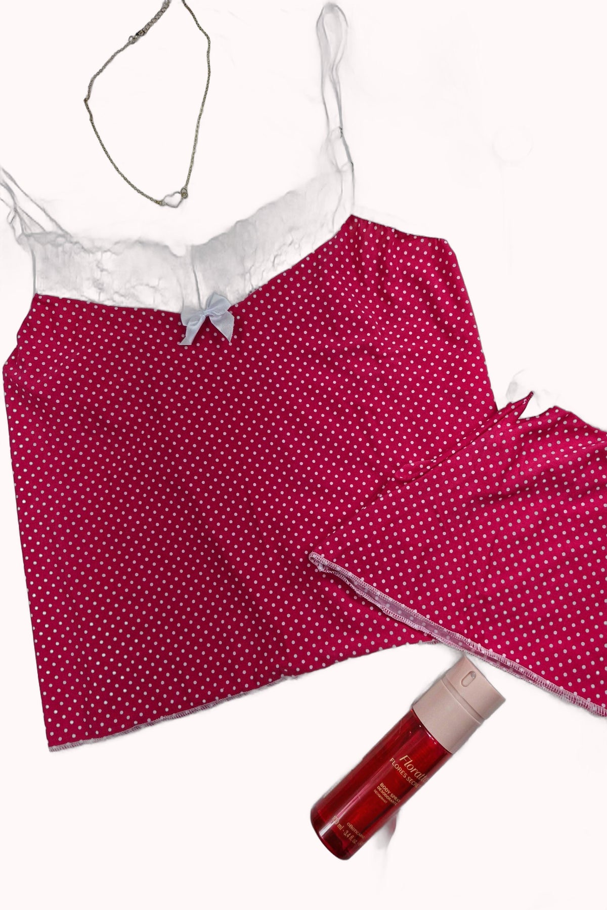 Short doll de liganete em poá – Doce Malícia