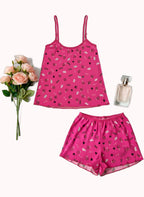 Short Doll em Suede Canelado Estampado – Doce Malícia