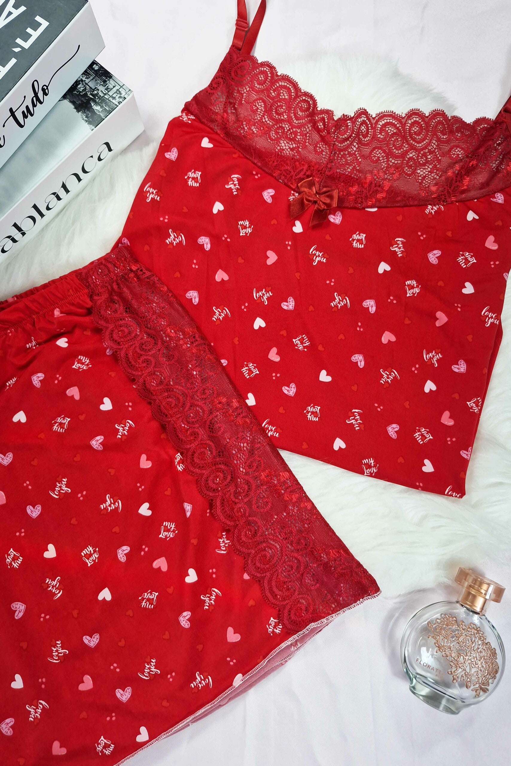 Short Doll em Liganete Estampado em amarelo – Doce Malícia