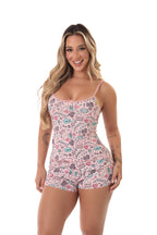 Short Doll Feminino Canelado Estampado em Frozen – Doce Malícia