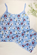 Short Doll Feminino Canelado Estampado em Frozen – Doce Malícia