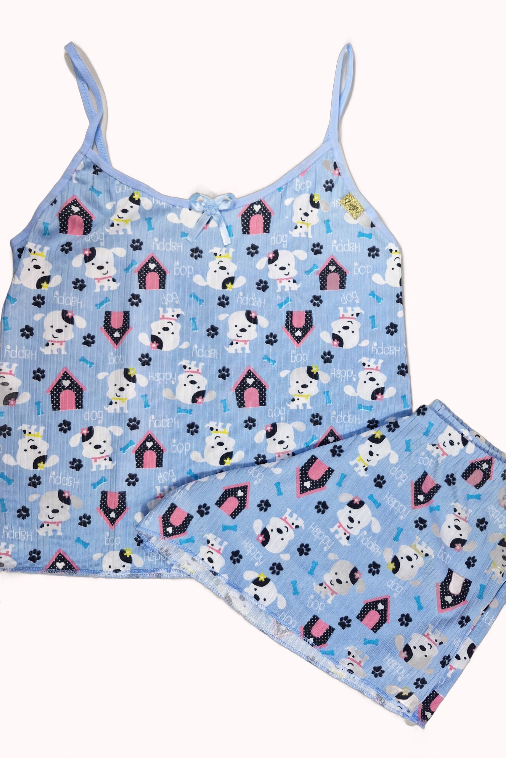 Short Doll Feminino Canelado Estampado – Doce Malícia