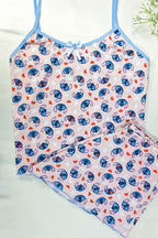 Short Doll Feminino Canelado Estampado em Frozen – Doce Malícia