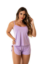 Short Doll com Fenda nas laterais em Branco – Doce Malícia