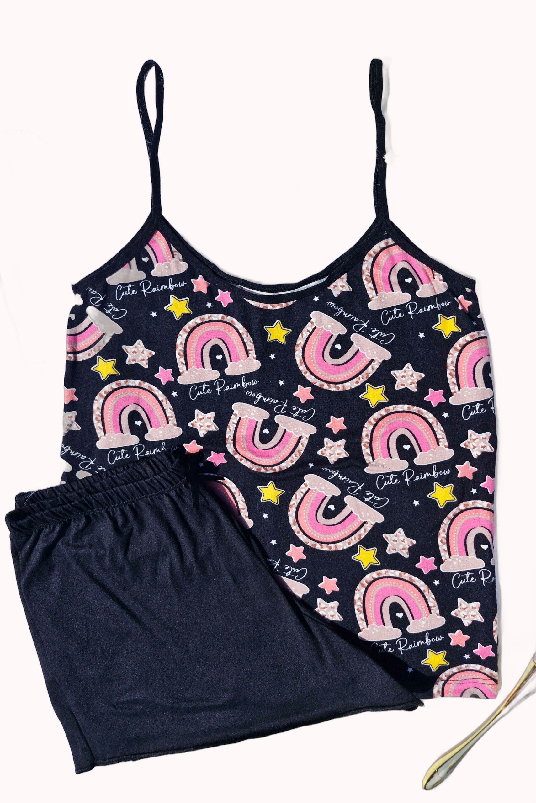 Short Doll em Suede com Estampa – Doce Malícia