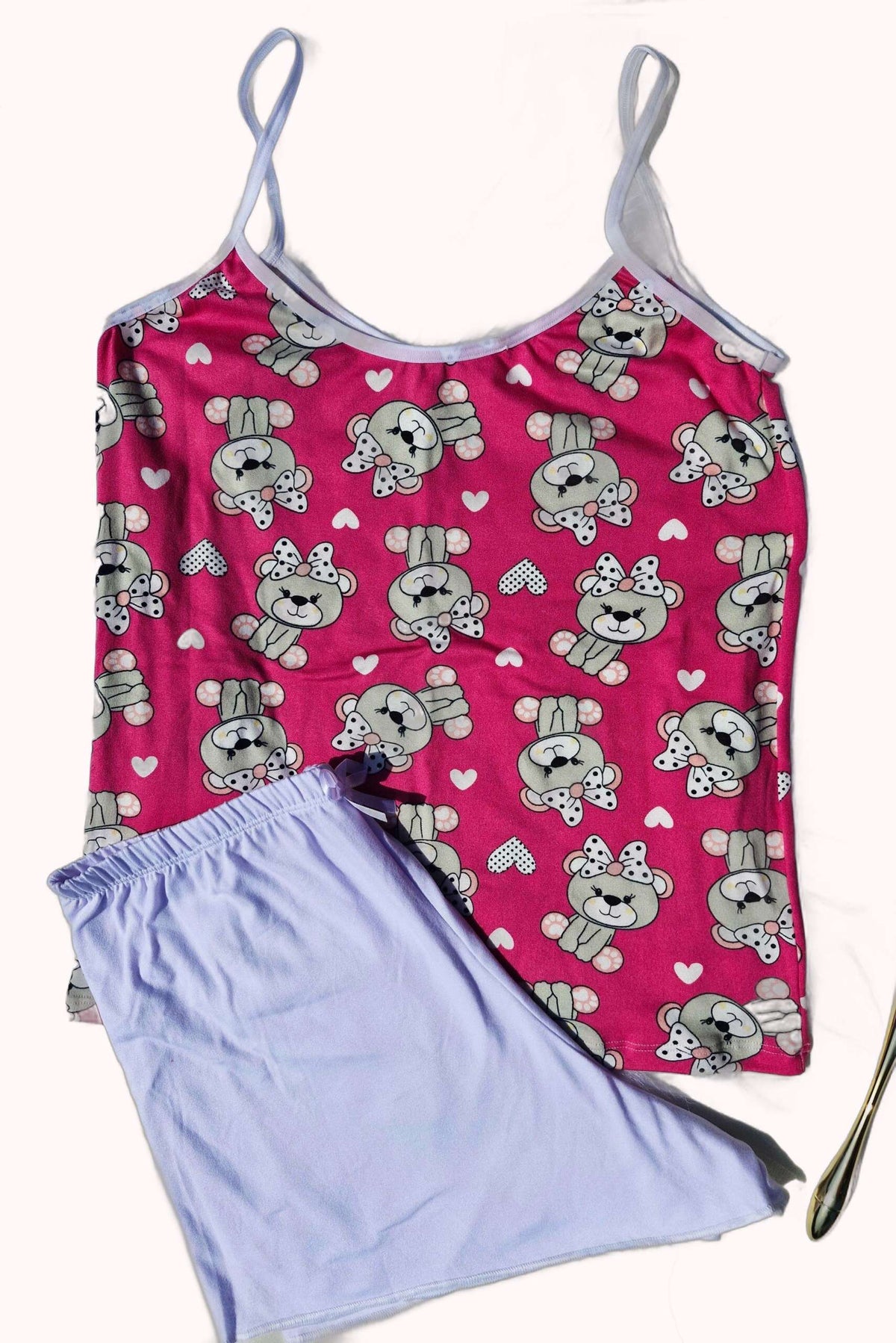 Short Doll em Suede com Estampa – Doce Malícia
