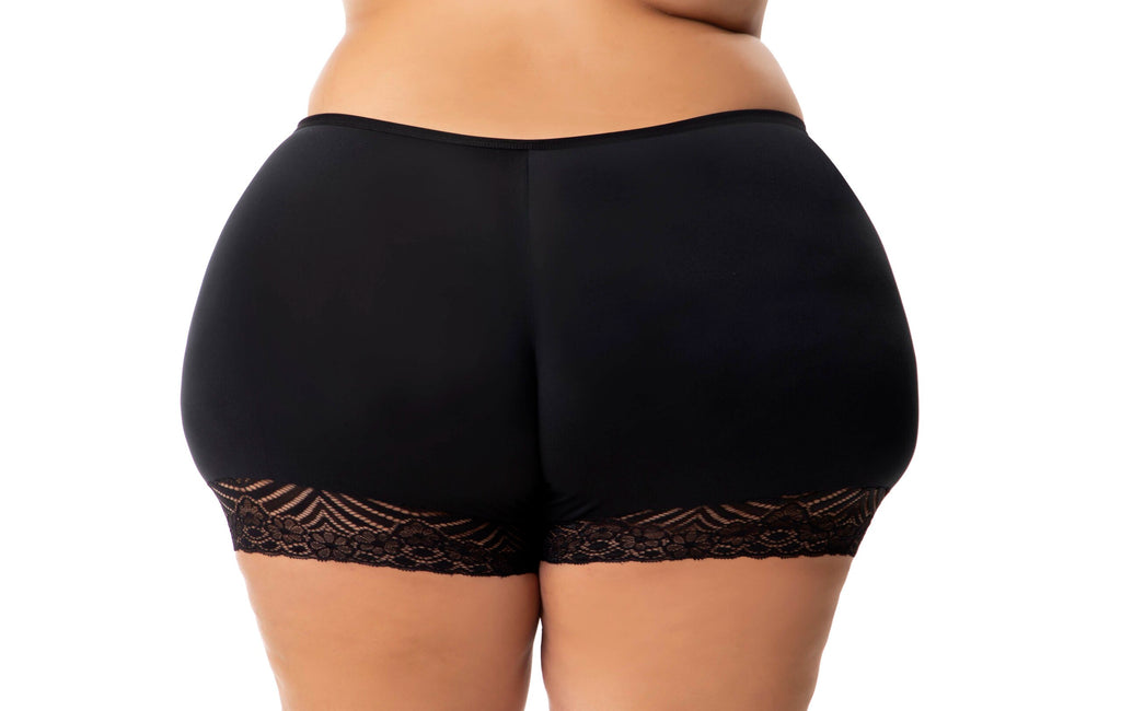 Short Feminino Plus Size Segunda Pele em chocolate – Doce Malícia
