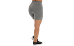 Short Fitness mesclado em cinza – Doce Malícia