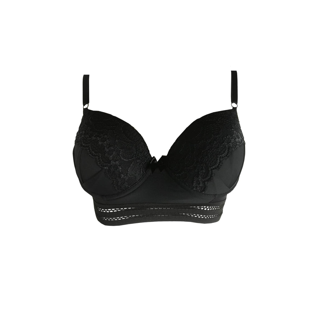 Soutien com elástico trabalhado e renda em cores sortidas – Doce Malícia