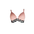Soutien de bojo com elástico estampado em Branco – Doce Malícia