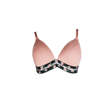 Soutien de bojo com elástico estampado em Branco – Doce Malícia