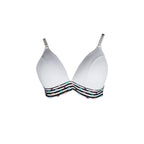 Soutien de bojo com elástico estampado em Branco – Doce Malícia