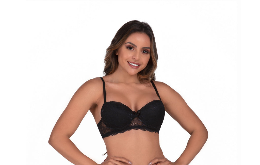 Sutiã de Bojo em Renda em Branco – Doce Malícia