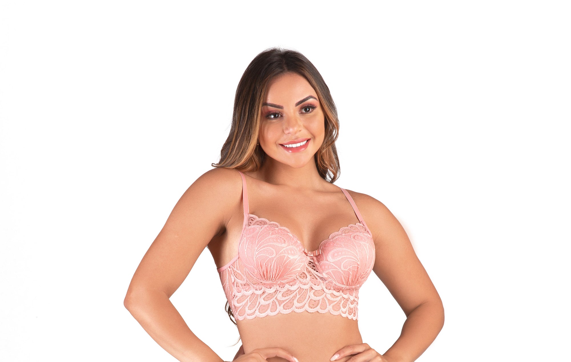 Soutien estilo cropped em azul-Marinho – Doce Malícia