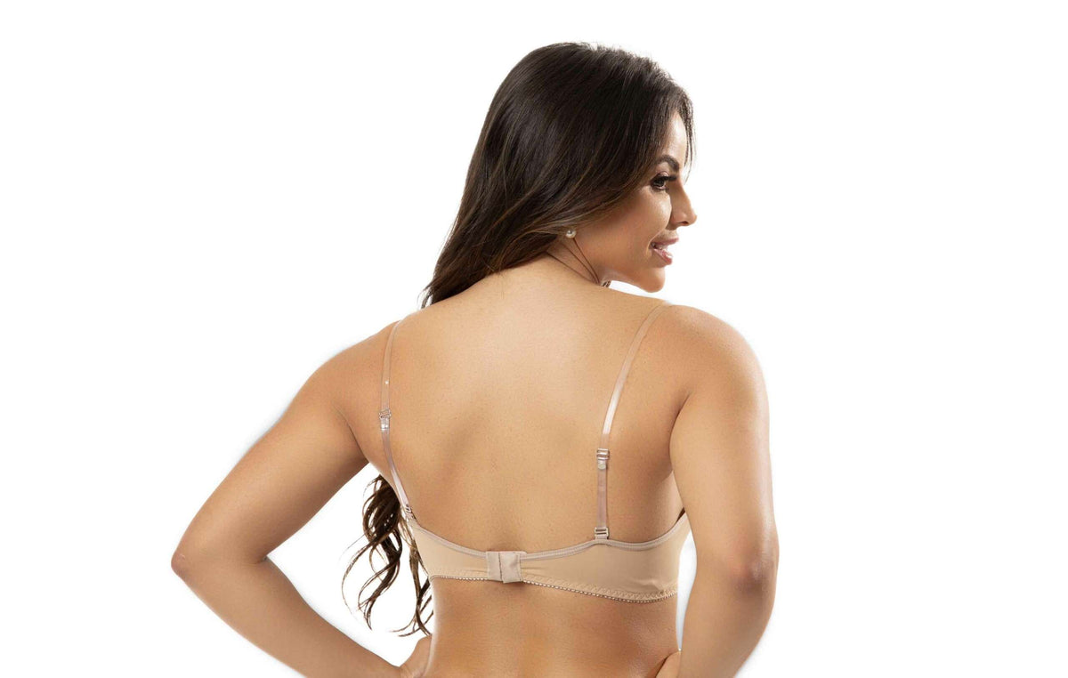 Soutien Decote Frente Única em Branco – Doce Malícia