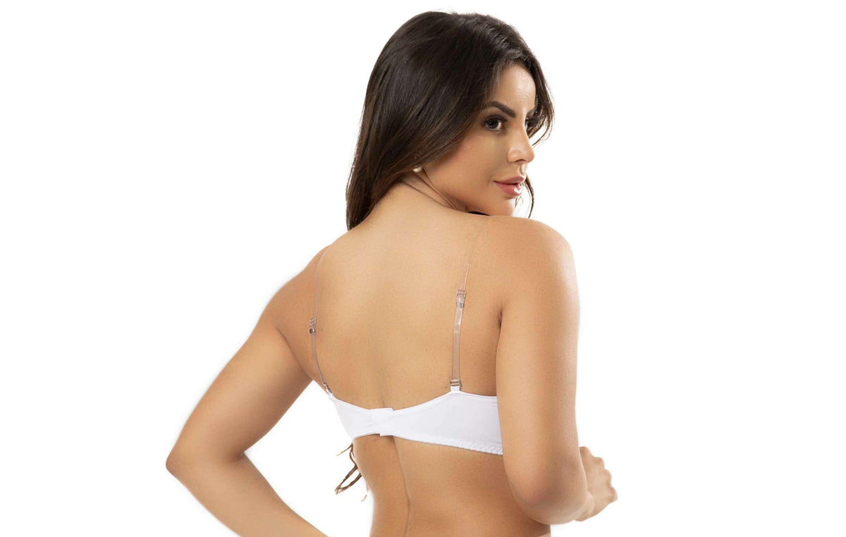 Soutien Decote Frente Única em Branco – Doce Malícia