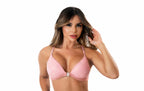 Soutien Nadador Push Up com Renda em azul-Marinho – Doce Malícia